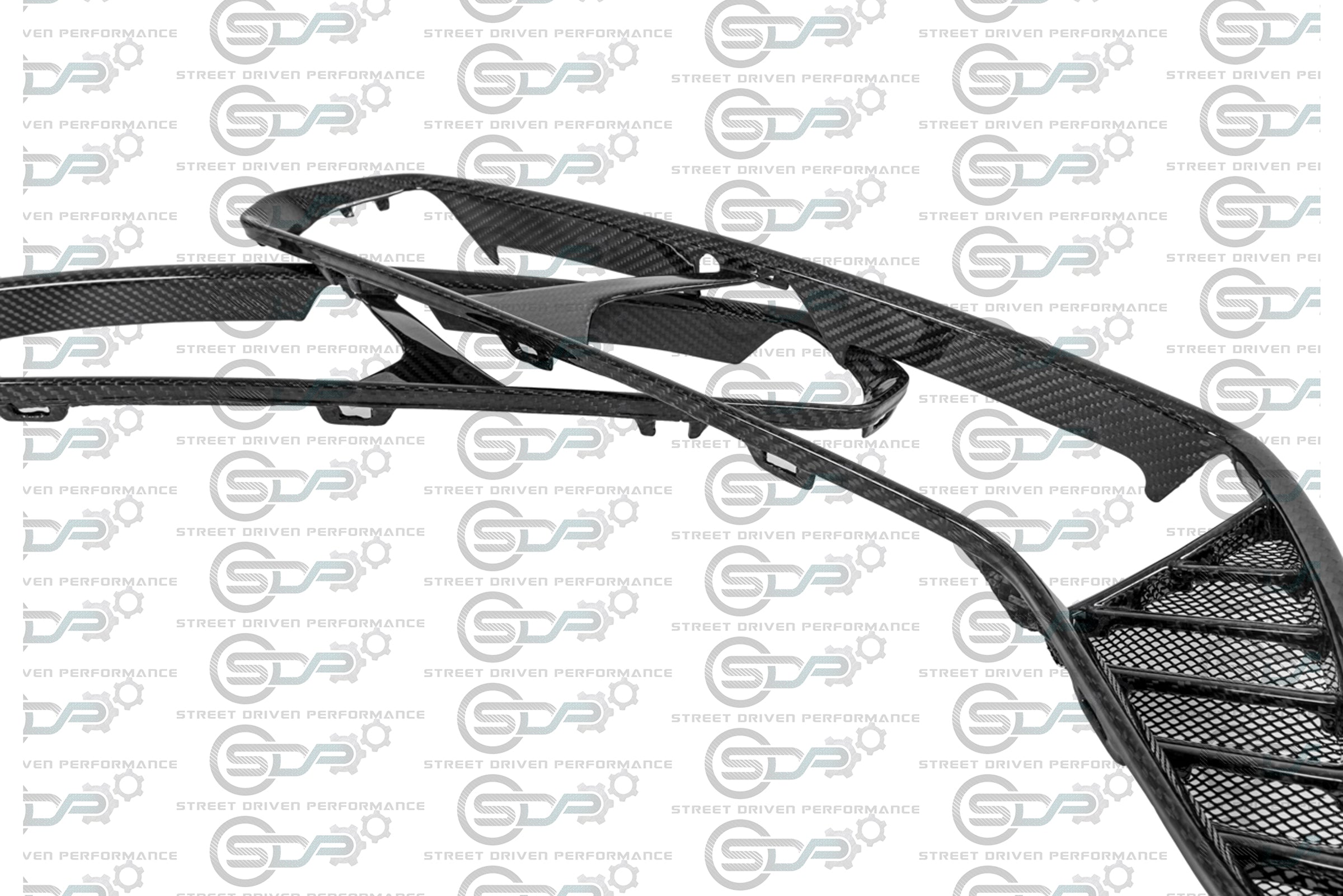 C7 - Corvette - Carbon Fiber Rear Tail Light Trim (Pair) - all models